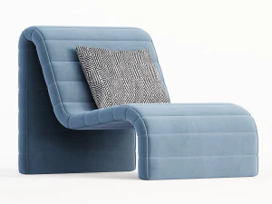 Zurich Occasional Chair 3D Model