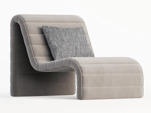 Zurich Occasional Chair 3D Model