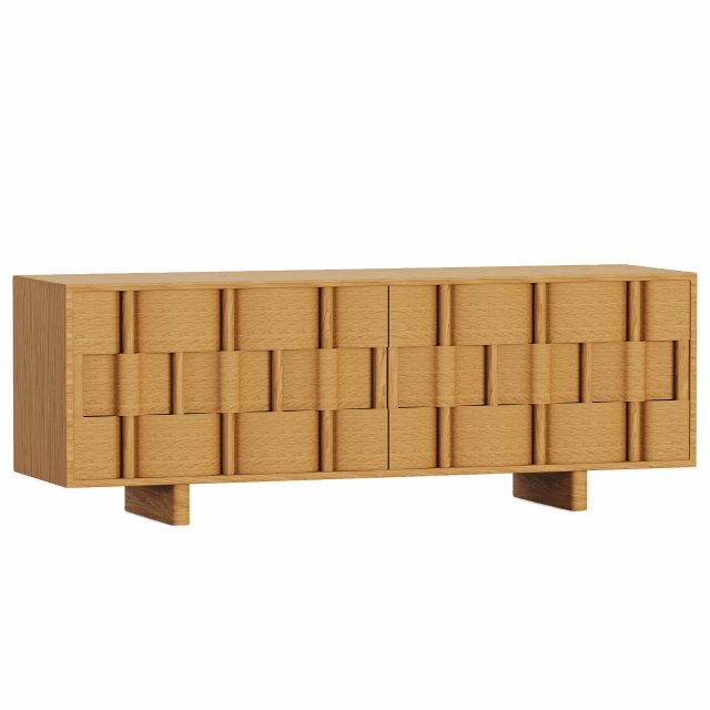 Credenza from Ringvide Modelo 3D .c4d .max .obj .3ds .fbx .stl .blend 