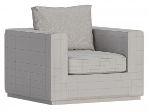 Eudora Armchair Modelo 3D