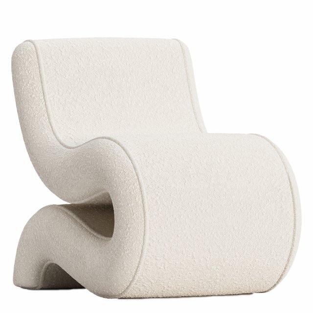 EICHHOLTZ CHAIR BOND 3D Model .c4d .max .obj .3ds .fbx .stl .blend 