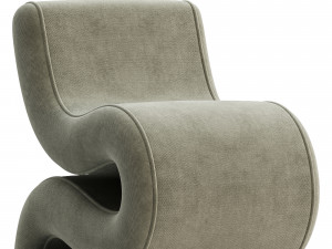 EICHHOLTZ CHAIR BOND 3D Model