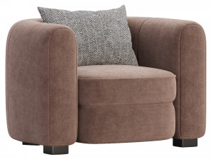 Buenos Aires Armchair 3D 模型