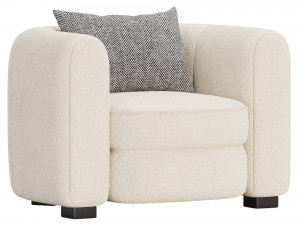 Buenos Aires Armchair 3D 模型