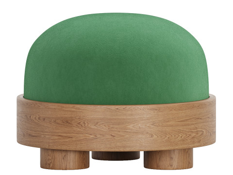 MINIMALIST OTTOMAN POUFS 3D Model