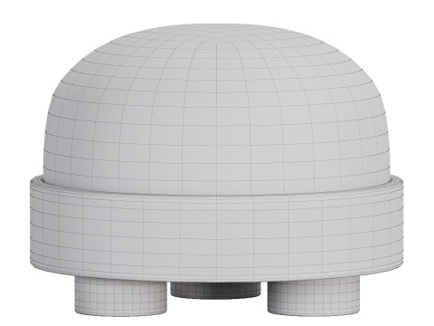 MINIMALIST OTTOMAN POUFS 3D Model