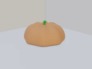 Balkabağı şapkası 3D Model