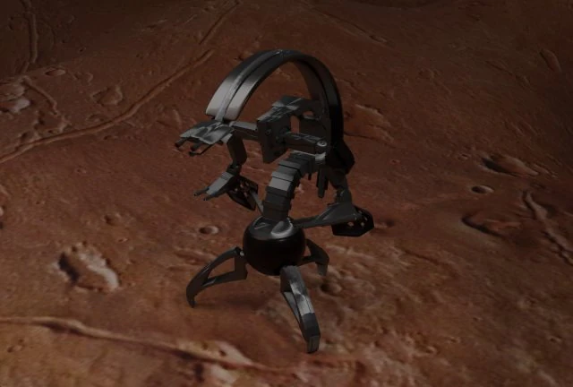 Droideka Modelo 3D .c4d .max .obj .3ds .fbx .stl .blend 