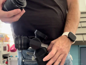 Trilens lens holder ef-efs for canon objectives 3D Model