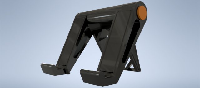PRINTABLE PHONE HOLDER - FOLDABLE CELL PHONE HOLDER 3D Принт Модель .c4d .max .obj .3ds .fbx .stl .blend 