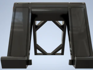 PRINTABLE PHONE HOLDER - FOLDABLE CELL PHONE HOLDER 3D Print Model