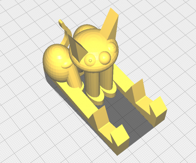 Sweet Phone Holder 3D Print Model .c4d .max .obj .3ds .fbx .stl .blend 