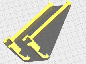 Hang Type Phone Holder Model Cetak 3D