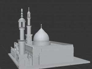 Masjid Modello 3D