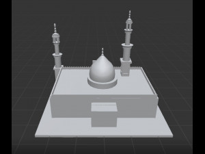 Masjid Modello 3D