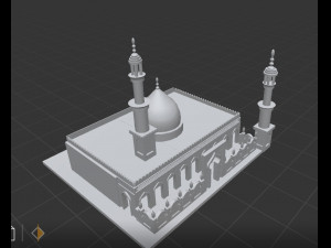 Masjid Modello 3D