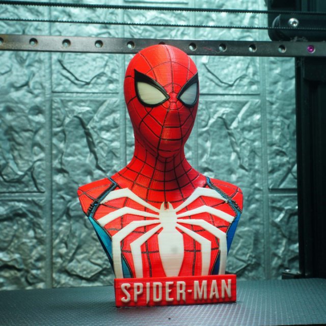 SPIDERMAN 3D 打印模型 .c4d .max .obj .3ds .fbx .stl .blend