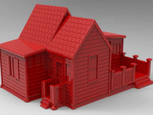 Casa de Natal Modelo de Impressão 3D
