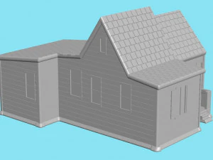 Christmas House 3D Print Model