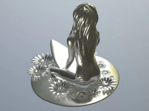Girl 3D Print Model