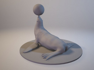 Seal 3D Print Model