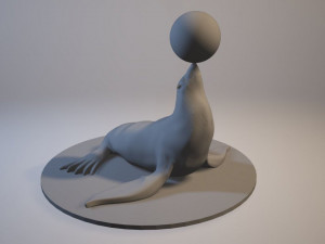 Seal Model do druku 3D