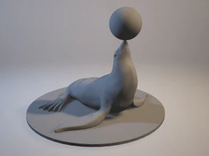 Seal 3D Print Model