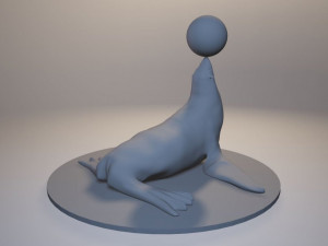 Seal Model do druku 3D