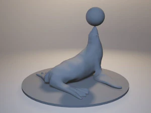 Seal 3D Print Model