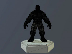 Hulk 3D Druckmodell