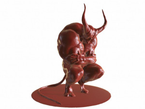 Devil 3D Print Model
