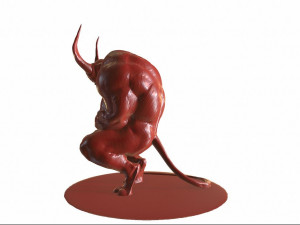 Devil Model Cetak 3D