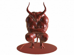 Devil Model Cetak 3D