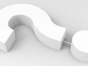 Logo Question mark 3D Print Model