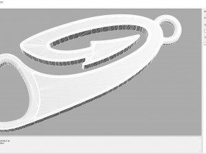 Keychain Dragons tail Modello di stampa 3D