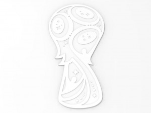 Logo Cup 3D Print Model