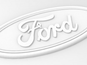 Logo F-ord Modelo de Impressão 3D