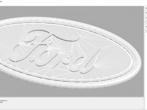 Logo F-ord Modelo de Impressão 3D