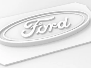 Logo F-ord 2 3D Print Model