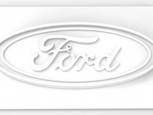 Logo F-ord 2 3D-printmodel