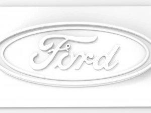 Logo F-ord 2 3D Print Model