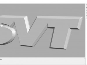 Logo SVT Model do druku 3D