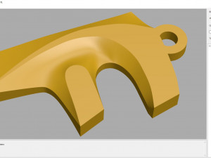 Keychain Fusion 3D Print Model