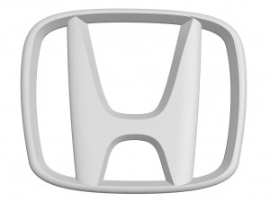 Logo Honda 3Dプリントモデル