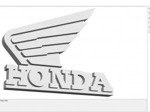 Logo Honda 2 3D Print Model