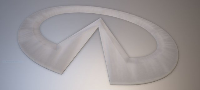 Logo infiniti 3D Print Model .c4d .max .obj .3ds .fbx .stl .blend 