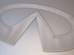 Logotipo infinito Modelo de Impressão 3D