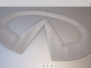 Logo infiniti 3D Print Model