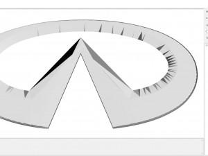 Logo infiniti 3D Print Model
