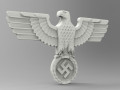 Logo Reichsadler 3D Print Model